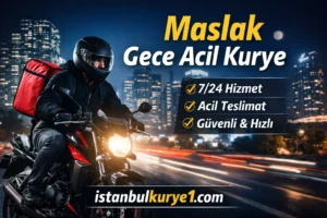 Maslak Gece Acil Kurye | istanbulkurye1.com Maslak Gece Acil Kurye hizmeti sunan motorlu kurye, gece saatlerinde istanbulkurye1.com güvencesiyle hızlı teslimat yapıyor